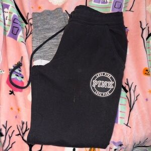 Victoria’s Secret pink Joggers M